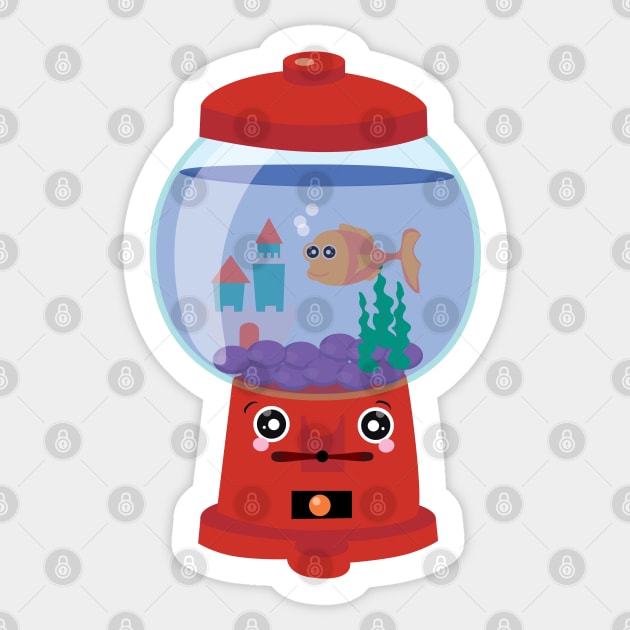 Aquarium Gumball Sticker by Edofest